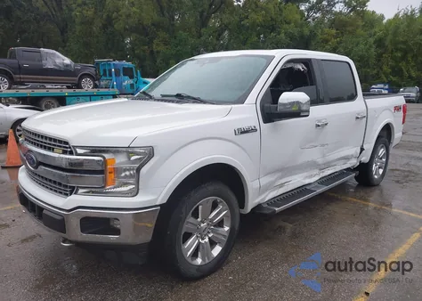 2020 Ford F-150 Lariat from USA, damaged, VIN 1FTEW1E4XLFA16116